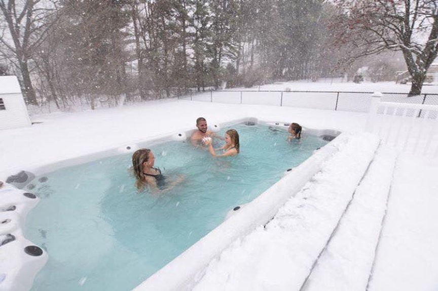 Бассейн СПА с противотоком Vita Spa Swim Spa VM 8